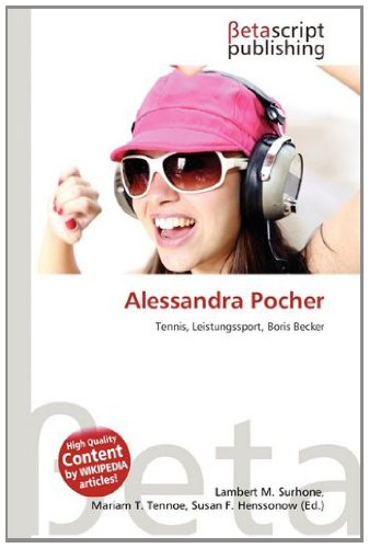 Alessandra Pocher: Tennis, Leistungssport, Boris Becker