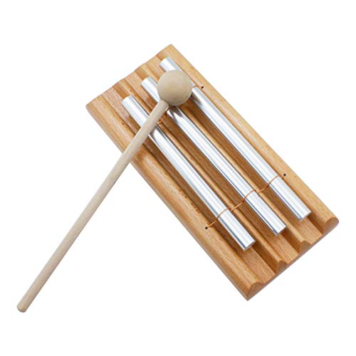 Keepdrum Klangstäbe Energy Chimes - 3-töniges Musikinstrument Für Kinder & Therapie