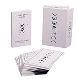 Stella Luna Tarot | Complete 78 Card Major & Minor Arcana | with Guidebook for Regular & Reversed Meanings | Magnetic-Latch Storage Box