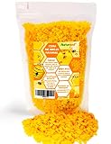 comprar cera de abeja natural PROPIEDADES. Buena adherencia a los moldes, contenedores de vidrio y silicona. Respetuosa con el Medio Ambiente y es un gran sustitutivo de la Parafina.