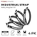 Titan Industrial Straps – Strong & Simple Tie-Downs for Construction (Welders, DIY Home) & 1st Responders – 3 Year Warranty, Batch Tested – 70 lb. Working Load, 25