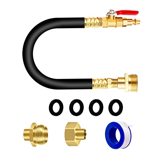 RV Winterizing Kit Sprinkler Blowout Adapter, Antifreeze Sprinkler