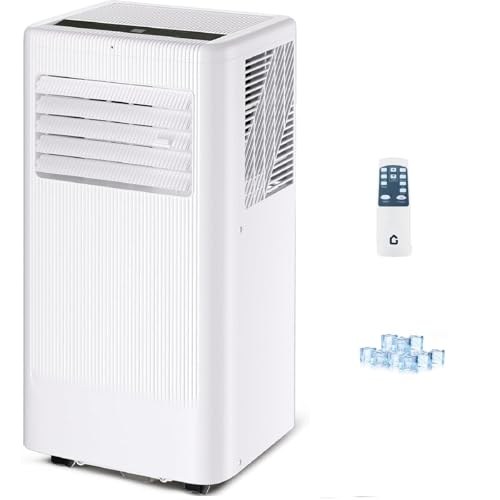 10000 BTU Portable Air Conditioner w/Dehumidifier & Fan | Cools Rooms up to 560 Sq.Ft, Remote Control, LED Display, White​​ Top White Top-10000BTU