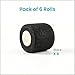 WePet Pet Wrap, Self-Adhesive, Only Sticks to Itself, Non-Woven Tape for Dog Legs, Paws, Wounds, First Aid Cohesive Gauze for Horse, Cat, Bird, Animal, 6 Rolls, 2 Inch, Solid Color
