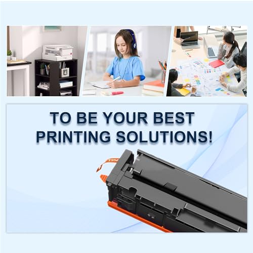 Cartuchos de toner 305A 312A preto, ciano, magenta, amarelo (pacote com 4) para impressora HP Laserj