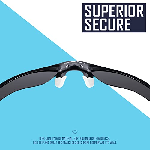 Image of SAUCER Replacement Rubber Kit for Oakley Half Jacket 2.0 OO9144 | Half Jacket 2.0 XL OO9154 Sunglass
