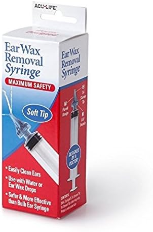 Acu-Life Ear Wax Removal Syringe, 1 Count Each (Pack of 5)
