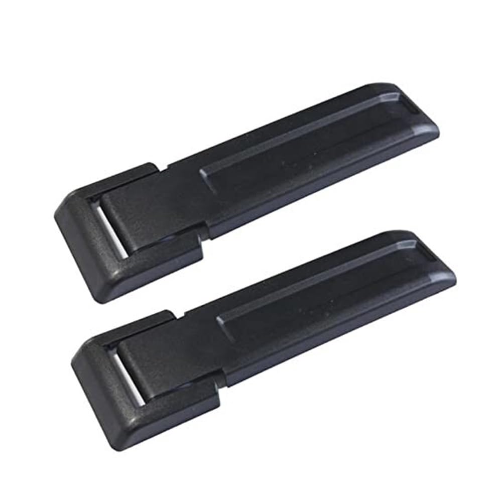 FLBZBLKASL 2Pcs Black Tailgate Hinge Cover for Jeep Wrangler JK Jku Right Handle