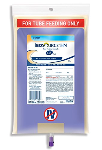 Isosource Hn Nutritional Supplement, 1000 ML : 6 Each/Case
