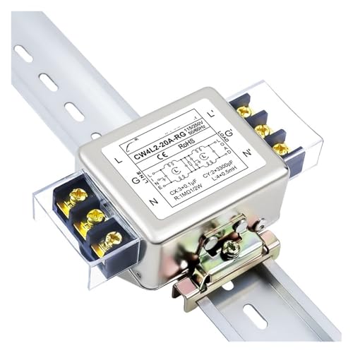 Filtre d'alimentation AC 220V monophasé pour stopper les interférences CW4L2 - 6