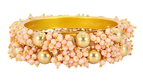 Image of NMII Metal and Zircon Studded Kadaa set for Women /Girls