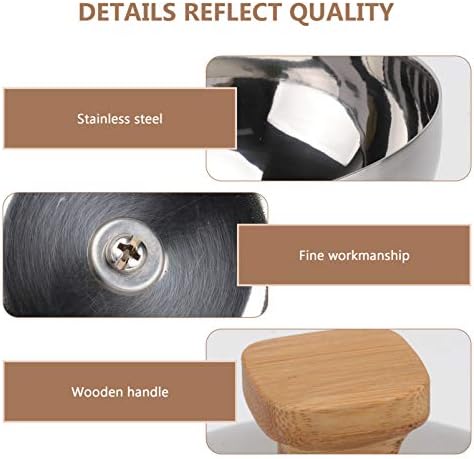 Cabilock Steak Weight Stainless Steel Cheese Melting Dome Round Steak Cover Anti Oil Splashing Basting Dome Cover Pan Lid for Kitchen Restaurants 20cm (Silver) Burger Grill