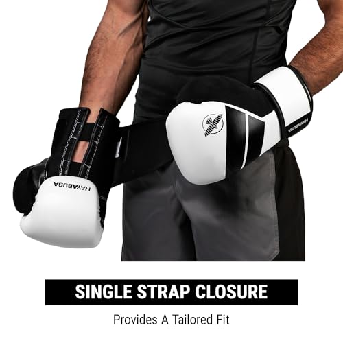 Hayabusa S4 Boxing Gloves for Men and Women - White, 10 oz