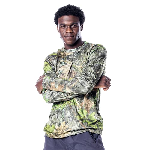 Vapor Apparel Men's UPF 50+ UV Sun Protection T-Shirt, XL, Mossy Oak Obsession