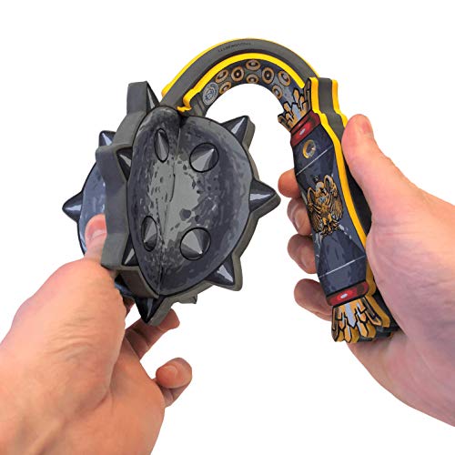 Liontouch Golden Eagle Knight Mace | Medieval Pretend Play Morning Star Foam Toy For Children With Eagle Theme | Safe Weapons & Battle Armor For Kid’s Dress Up & Costumes #TOP5