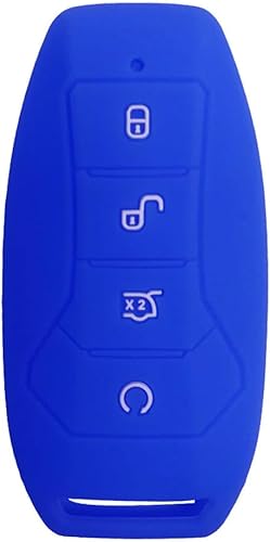 Miniatura 8 de Para BYD Song DM-i Plus Pro Max ATTO3 Qin Don Han E-Seed GT Funda de silicona para llave remota Carcasa de llave (negro)