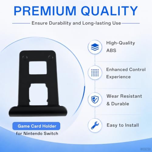 WCDZSU 2 Pcs Game Card Slot Holder for Nintendo Switch HAC-001 Console - 3