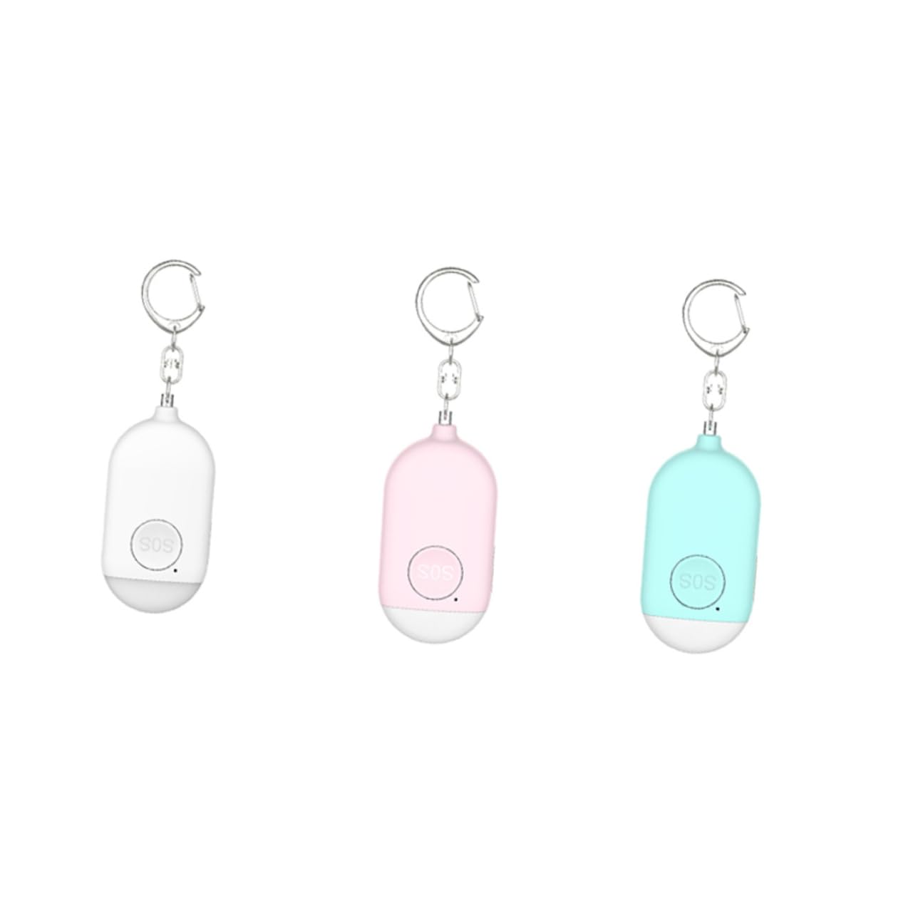 OSALADI Lot De 2 Alarmes De Sécurité pour Filles Et Femmes Appareil Portable Compact Et Léger 130 pour Usage Personnel
