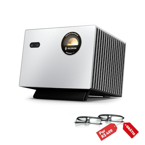 Valerion StreamMaster Plus2 Projetor a Laser 4K - Cinema IMAX de 300', 4ms | 240Hz, Projetor para Jogos com 3D, Dolby Vision, HDR10, Google TV, Casa Inteligente e Assistente de IA