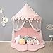 Nordic Ideas Ciel de Lit Fille Moustiquaire de Lit Bébé Rose Baldaquin Rideaux de Lit Enfant Tente de Lit Decoration Chambre NTE003