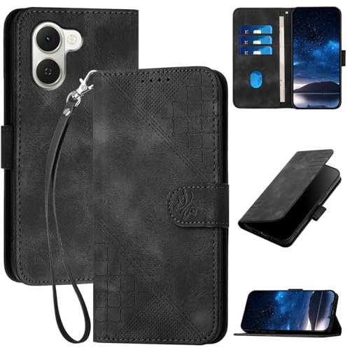 �X�}�z�P�[�X �Ή��@�� for Tecno Spark Go 3 / Pop 20 �X�}�z�P�[�X �}�O�l�b�g�J�� �J�[�h�X���b�g �t���b�v�X�^���h �X�g���b�v Black