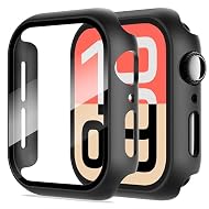 対応モデル:このケースはfor Apple Watch Series 6/5/4/SE/SE2/SE3 40mmにのみ適用されます。注:購入前にあなたの腕時計の型番とサイズを確認します 製品の特徴:For iWatch 6/5/4/SE/SE2/SE3 40mmケースは、保護膜の縁に内蔵されたブラックテープが時計に入り込むのを防ぎ、露出を避け、適用体験を高めます 全方位保護:このアップルウォッチSeries 6/5/4/SE/SE2/SE3 40mm保護ケースのスクリーン保護膜は硬度9Hの強化膜...