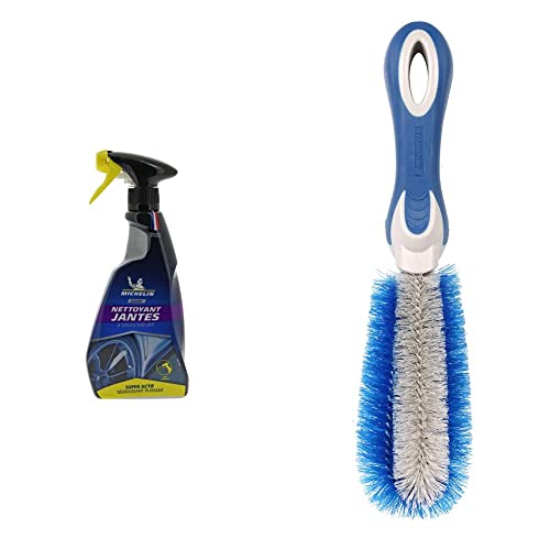 Kit Nettoyage Jantes Michelin - Nettoyant 500 Ml + Brosse Ergonomique
