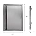 BI-DTOOL Outdoor Kitchen Single Doors 17