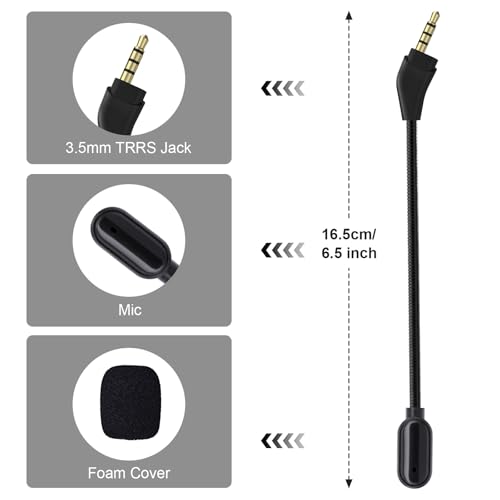 Microphone Cloud III de rechange pour réparer le micro cassé du HyperX Cloud III - 4