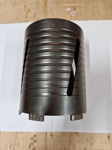 127mm x 150mm Long Diamond Core Drill Bit. To Be Used In Concrete Masonry Brick Block Stone Granite. Diamond Drill Bit Core Drill. 1/2" BSP Thread. For Wet Or Dry Drilling