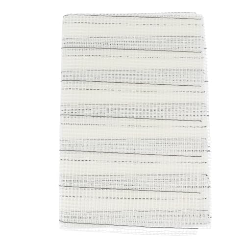 Image of SEWACC 1pc Crochet mesh Fabric Hook Rug mesh Rug Making Blank Weaving Tapestry hooking Canvas Blank Floor Knit Fabric Tapestry DIY Cloth Carpet Locker