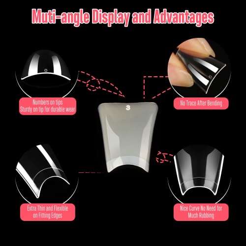 NOVO OVO 550 punte per unghie di anatra Duck Feet