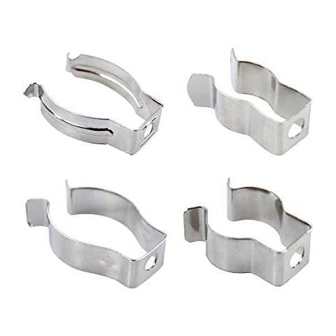 JJOnlineStore - 48 x Assorted Various Size Wall Mounted Tool Spring Terry Clips Broom Holder Mop Holder Tool Clips Tool Storage DIY Heavy/Light Duty Storage - Shed Garage Home Kitchen etc Cover