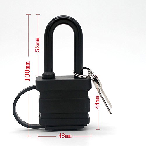 40Mm 2-Heavy Duty Waterproof Padlock - Ideal For Home, Garden Shed, Outdoor, Garage, Gate Security (2 Pieces Set, Send A Small Password Lock) #TOP3