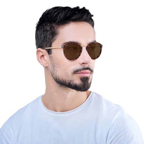 Image of Persol Unisex Po3309s Round Sunglasses