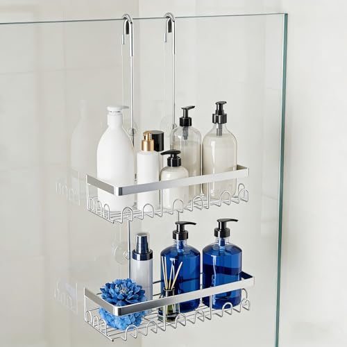 Support de shampooing anti-chute étagère de douche sans trou mur - 3