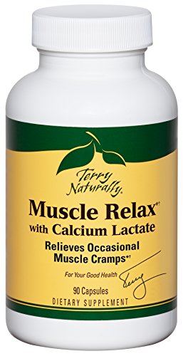 Terry Naturally Muscle Relax with Calcium Lactate - 90 Capsules Terry Naturally Muscle Relax with Calcium Lactate - 90 Capsules