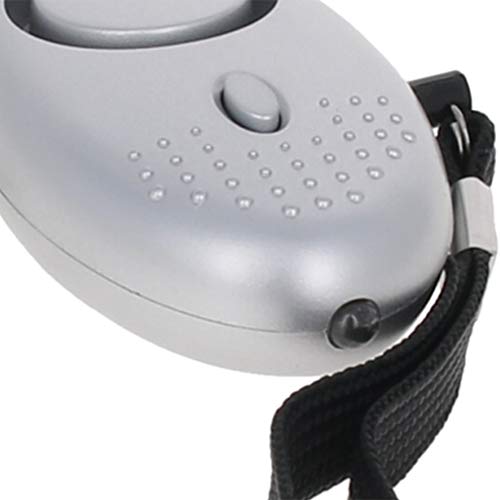 Alarme pessoal Othmro prata 120 db ABS com alarme de segurança leve para mulheres, homens, crianças,