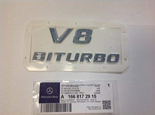 MERCEDES-BENZ 1668172915 GENUINE OEM NAMEPLATE