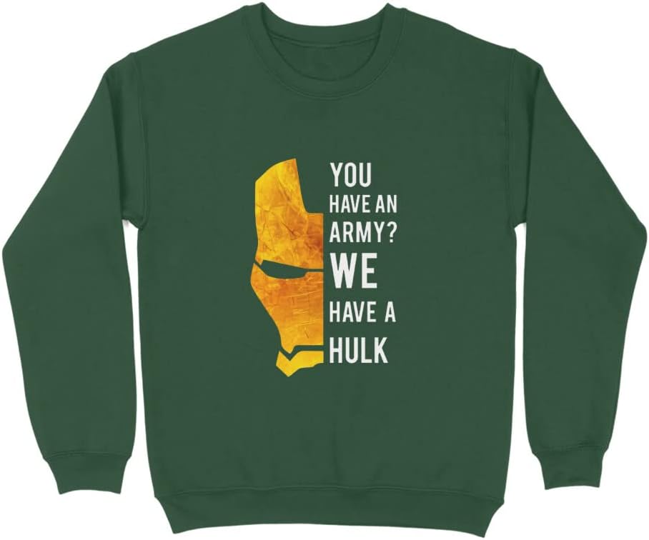 Marvelous90s Men's We Have Hulk Regular Fit Sweatshirt