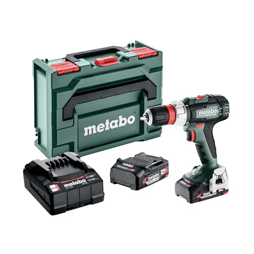 metabo Akku-Bohrschrauber BS 18 L Quick, 18 V Schrauber, 60 Nm &