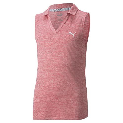 PUMA Girl's Heather Polo
