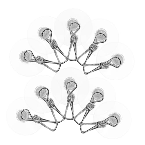 JECOMPRIS 10piezas Clips De Ventosa Soporte Tickets Aparcamiento Clips Fijación Accesorios Coche