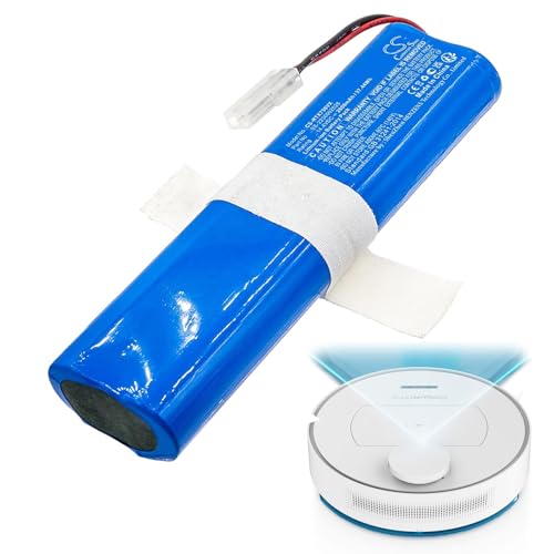 Tupower Batería de Repuesto de 2600 mAh / 37,44 WH Compatible con 360 S6, S8, Rowenta X-Plorer 75, X-Plorer 75S+, X-Plorer Series 95, X-Plorer 75S, RR7635, RR7675, RR8597, RR8587, RR8587, RR8587