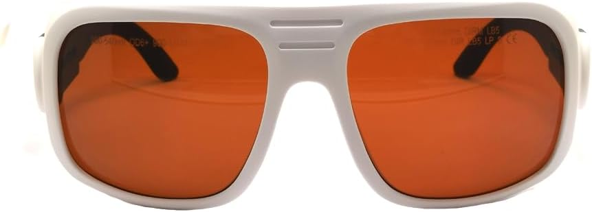 180-532nm & 900-1080nm 532nm & 1064nm O.D 5+ 36＃ Infrared Laser Protective Glasses YAG and KTP Q-Switched Laser Protection