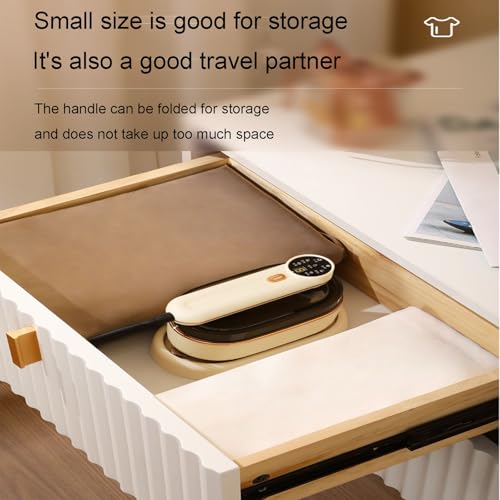 Plancha eléctrica de mano con protección múltiple y quitarrúas vertical doméstico eficiente 3