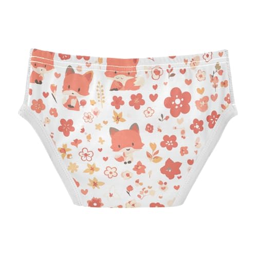 KLL Cute Fox Pattern Foxy Endless Little Boys Comfort Underwear Breathable Undies2