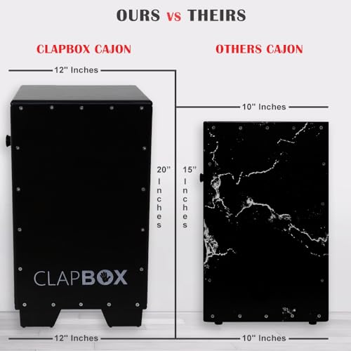 Clapbox CB50 Cajon Drum Box Oak Wood thumb #7