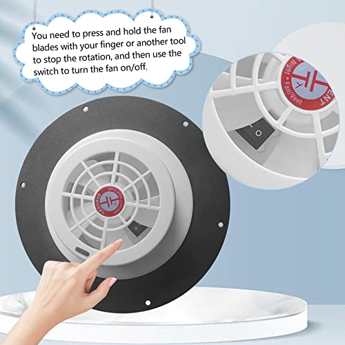 Eco House Solar Powered Roof Vent Exhaust Stainless Steel 5-Inch Fan Ideal For Roof Attic Rv Boats 12 Cfm Only Exhaust Ventilation #TOP5