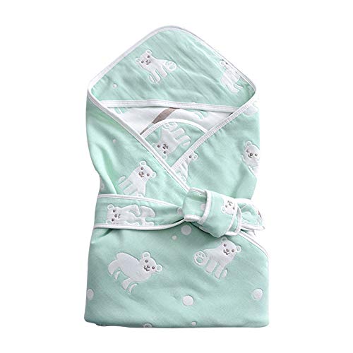 (ビメイゴー) Bmeigo ベビーおくるみ ベビー寝袋 タオルケット おくるみ バスタオル 冬 新生児 秋 ベビー 男の子 女の子 春 ベビーカー 夜泣き対策 出産準備/祝い ふわふわ 純綿 足付き ベビーブランケット 可愛い